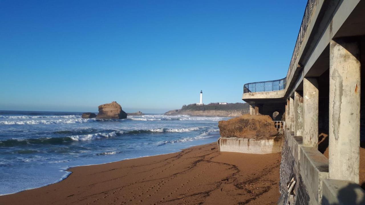 Studio Et Piscine Sur La Grande Plage Biarritz Exterior photo
